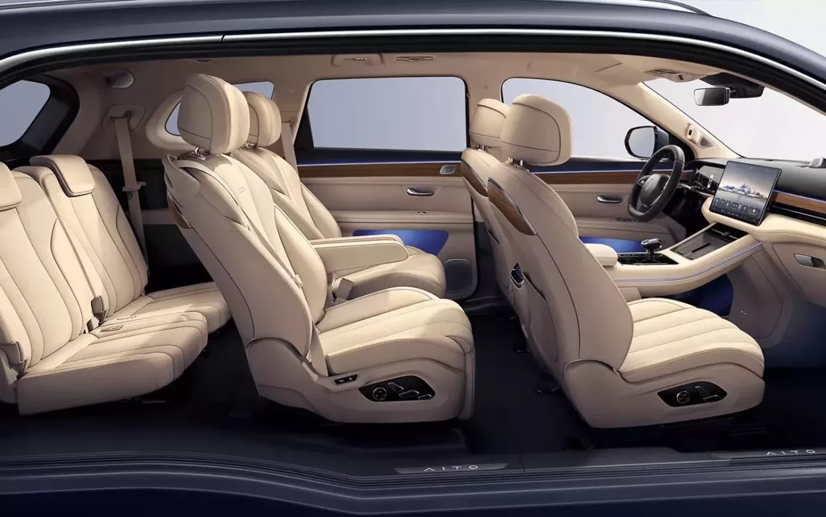 seres m7 7 jpg Seres M7: O SUV Elétrico de Luxo com Autonomia de 1.150 km