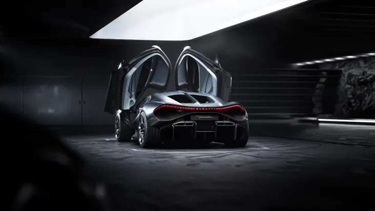 BUGATTI Tourbillon 4 Bugatti Tourbillon: O Híbrido de R$ 21,8 Milhões com 1.800 Cavalos