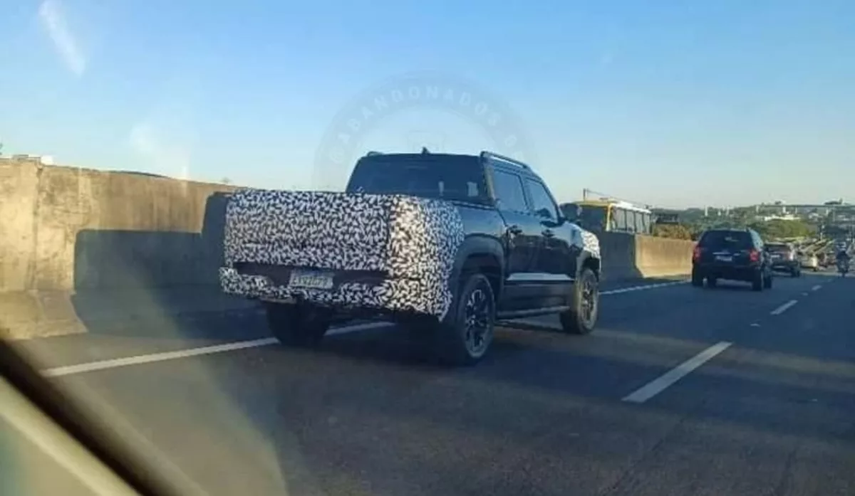 byd shark flagra capa 1 BYD Shark: Picape Híbrida é Flagada em Testes no Brasil Antes do Lançamento