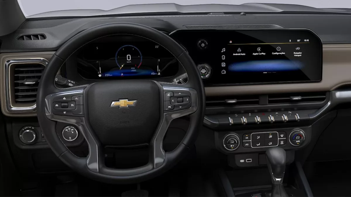 s10 2025 5 Chevrolet S10 2025: Nova Era com Visual Moderno e Inteligência Artificial