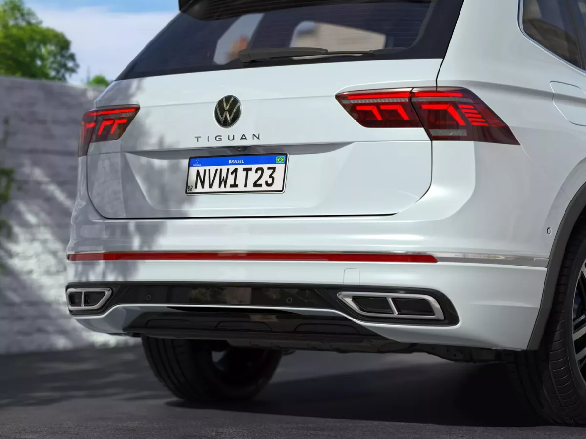 tiguan 24 r line 3 Volkswagen Tiguan Allspace R-Line 2024: Requinte e Tecnologia de Ponta