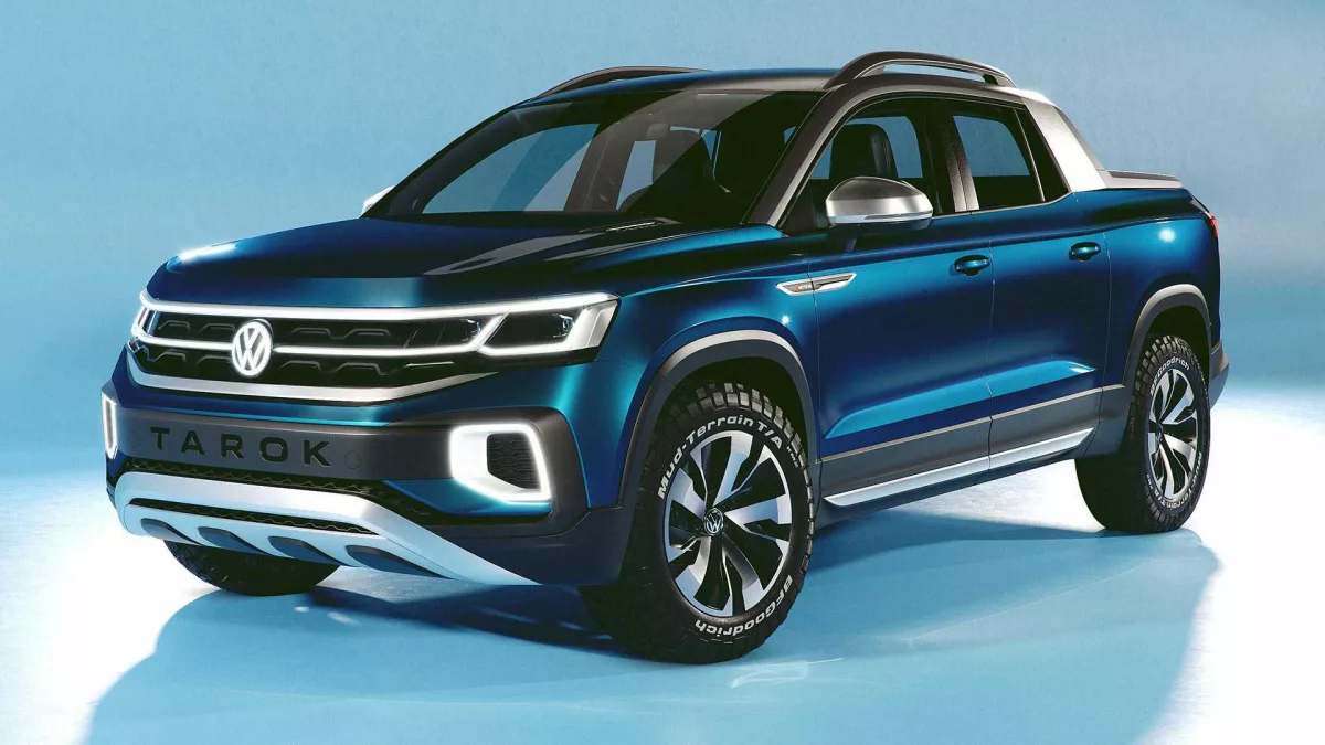 volkswagen tarok concept 1 Volkswagen Tarok: Preparada para a Batalha contra Fiat Toro e Chevrolet Montana