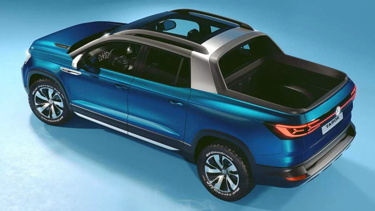 volkswagen tarok concept 2 Volkswagen Tarok: Preparada para a Batalha contra Fiat Toro e Chevrolet Montana