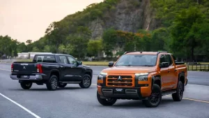 Nova Mitsubishi L200 Triton 2025 tem previsão de fabricação no Brasil no final do ano.