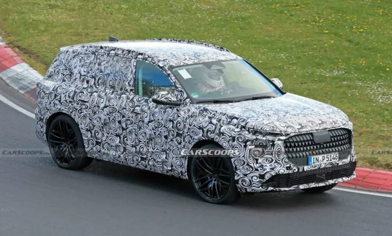 audi q7 flagra 1 Audi Q7 2026: A Nova Geração em Testes na Europa