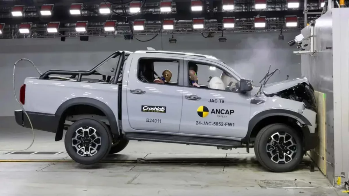 9zubQXU0 jac hunter testes do ancap 1 1536x864 1 JAC Hunter 2025 conquista 5 estrelas em testes de segurança da ANCAP na Austrália