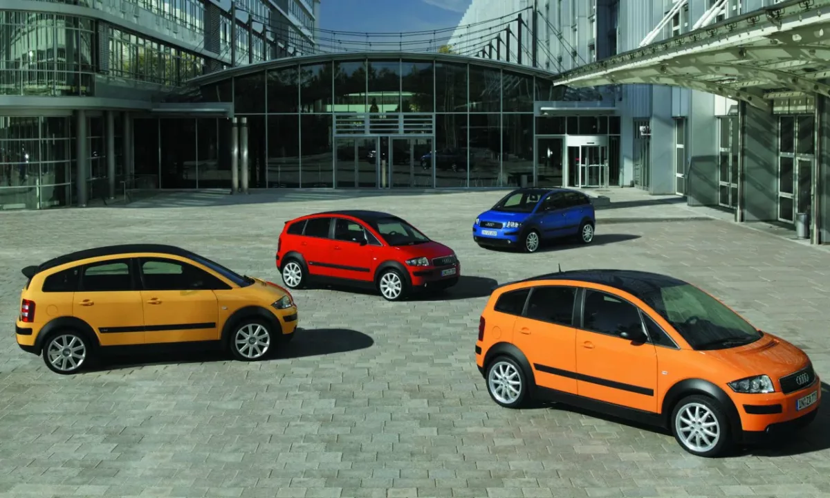Audi A2 Color Storm 2 jpg O Audi que ninguém entendeu: como o A2 uniu alta eficiência e alto prejuízo