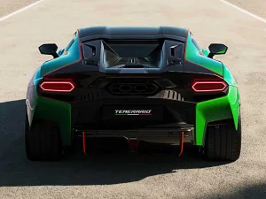 Se impressione com as novas fotos do Temerario, o super carro da Lamborghini.