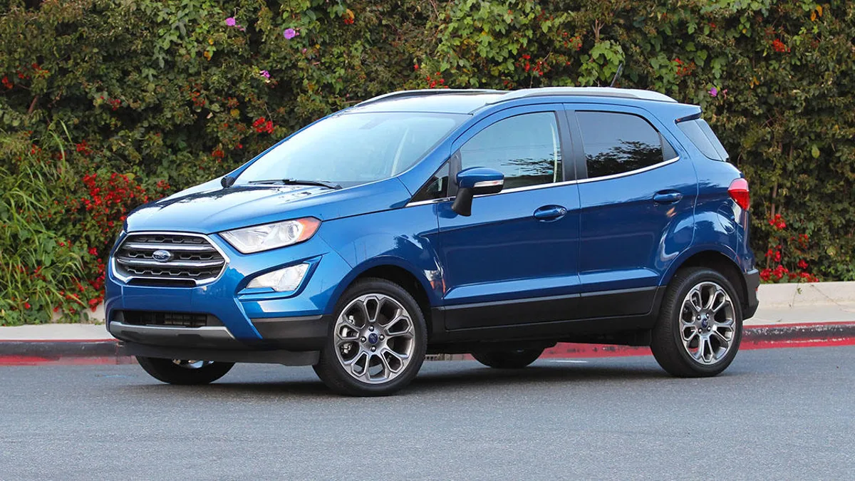 ogi1 001 2018 ford ecosport review 5 carros que deixaram saudades e não mereciam ter saído de linha.