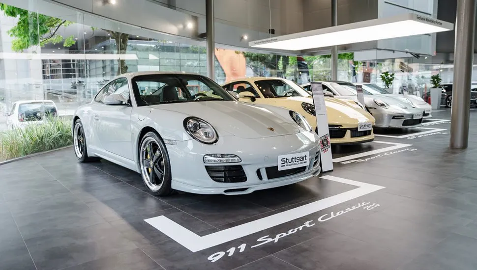 30 set 24 Exposicao de Porsches esportivos com cambio manual na Stuttgart 1 970x550 1 Exposição de Porsches esportivos com câmbio manual destaca raridades e exclusividade em São Paulo"