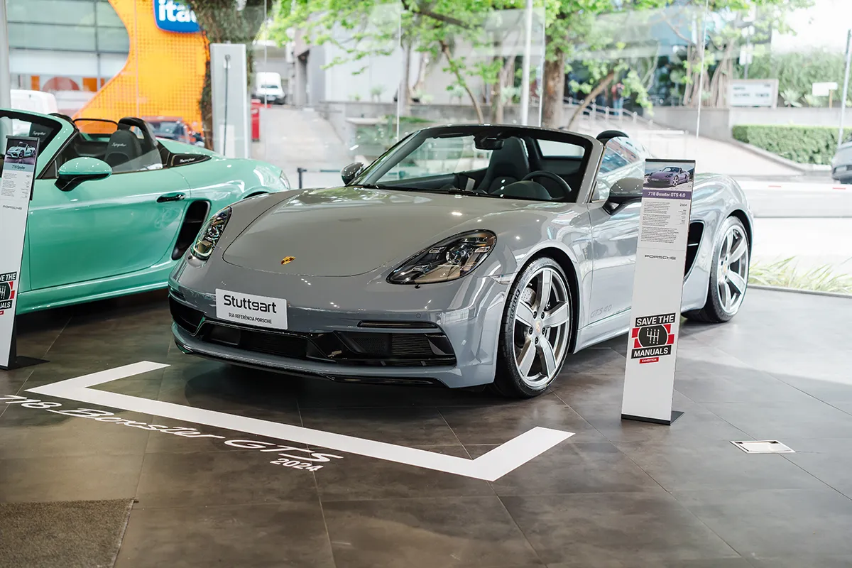 30 set 24 Exposicao de Porsches esportivos com cambio manual na Stuttgart 3 Exposição de Porsches esportivos com câmbio manual destaca raridades e exclusividade em São Paulo"