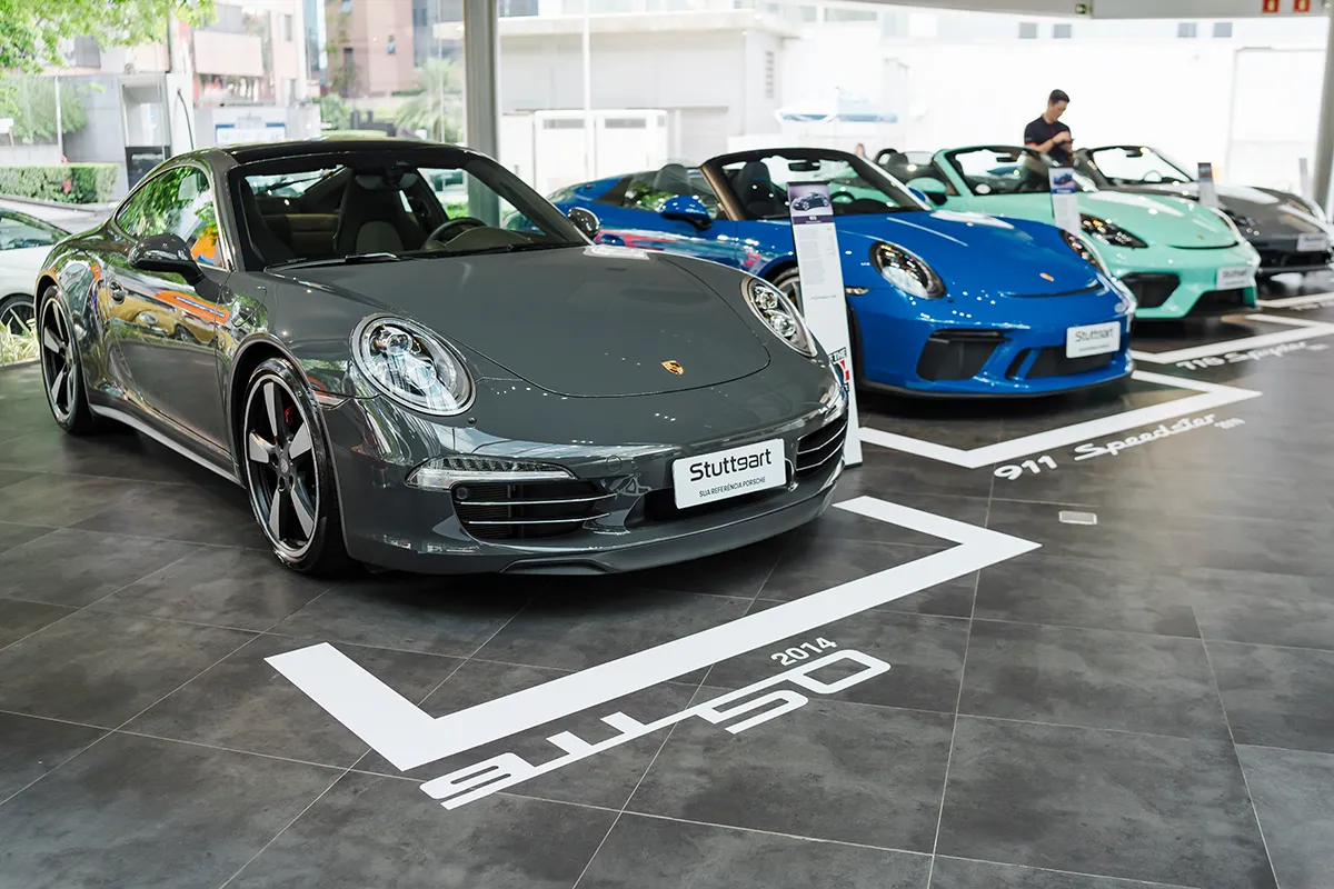 30 set 24 Exposicao de Porsches esportivos com cambio manual na Stuttgart 5 Exposição de Porsches esportivos com câmbio manual destaca raridades e exclusividade em São Paulo"
