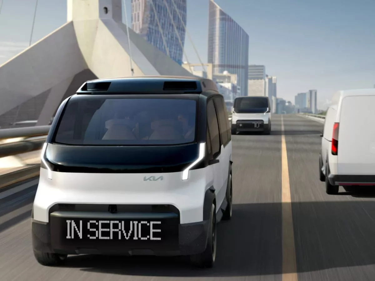 PV5 R autonomous Vans Elétricas PV5 e PV7: Seria o retorno da Kia Besta?