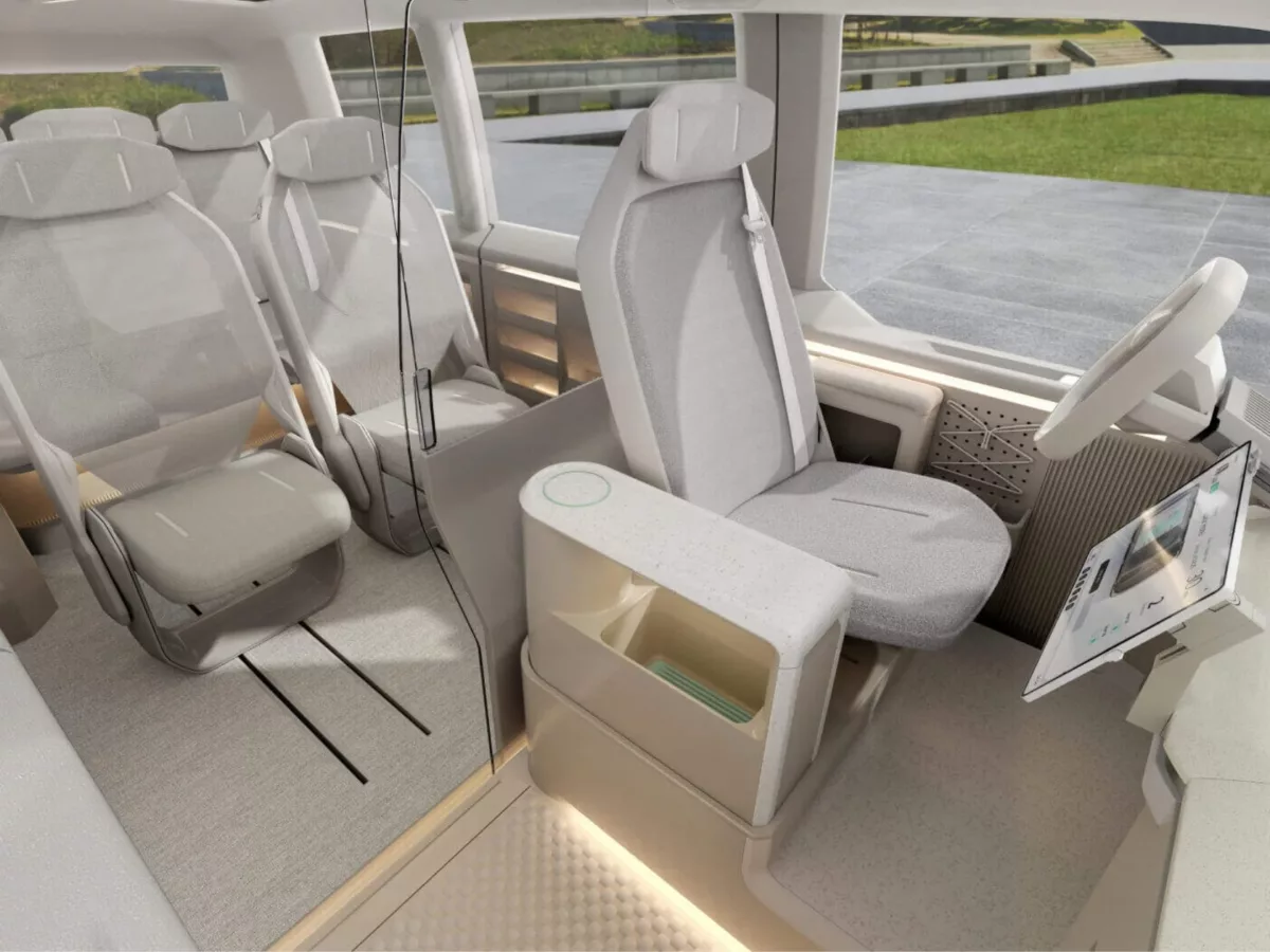 PV5 interior Vans Elétricas PV5 e PV7: Seria o retorno da Kia Besta?