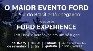 Ford Experience agita Curitiba com o maior evento de test drive da marca
