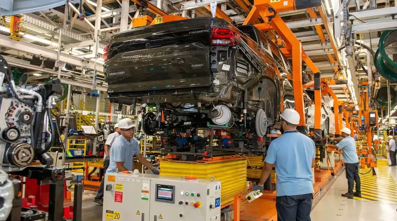 nova Chevrolet Montana factory 1 Chevrolet investirá R$ 5,5 bilhões em São Paulo para impulsionar inovação automotiva