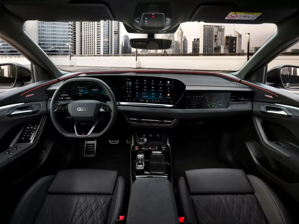 2025 Audi SQ6 Sportback e tron 1013 4 Audi Q6 Sportback: O Novo Cupê Elétrico com Até 656 km de Autonomia