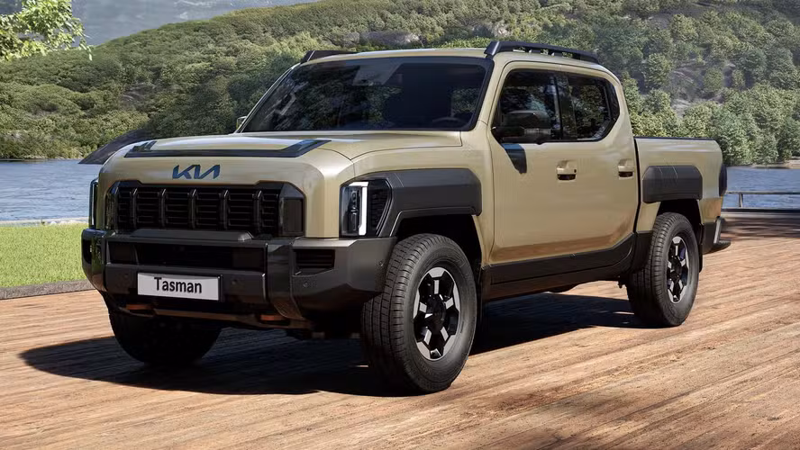 2025 kia tasman 7 Kia Tasman é Revelada: A Nova Picape Coreana que Chegará ao Brasil com Visual Arrojado