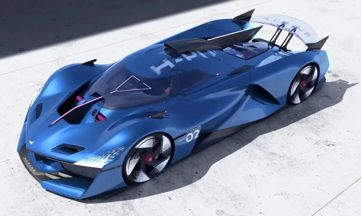 icyEZbgE Alpine Alpenglow Hy6 4. edited jpg Alpine Alpenglow HY6: O Superesportivo a Hidrogênio de 730 cv que Impressionou Paris