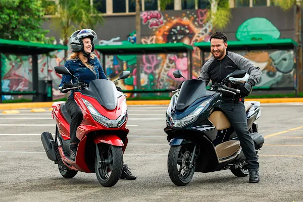 Linha PCX 160 2025 Honda PCX 160 2025: Novas Cores, Potência e Tecnologia para Manter a Liderança de Mercado