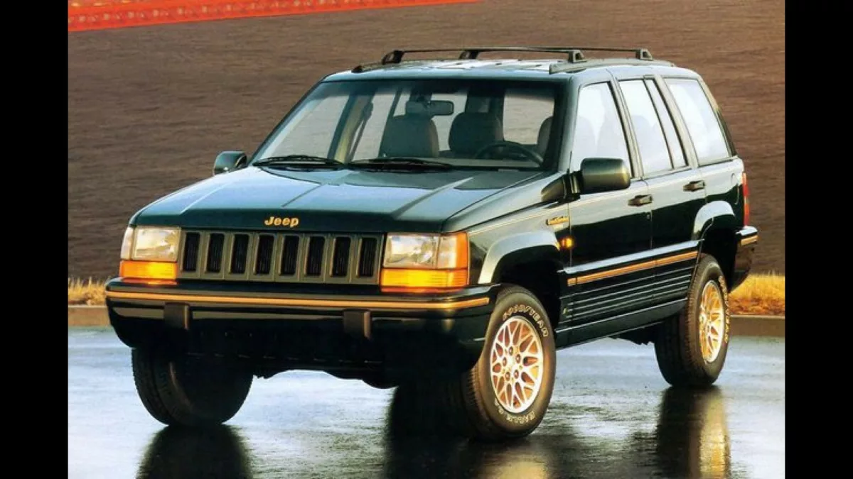 carros para sempre grand cherokee foi importado dos sonhos nos anos 1990 Carros Icônicos que Podem Receber Placa Preta em 2025