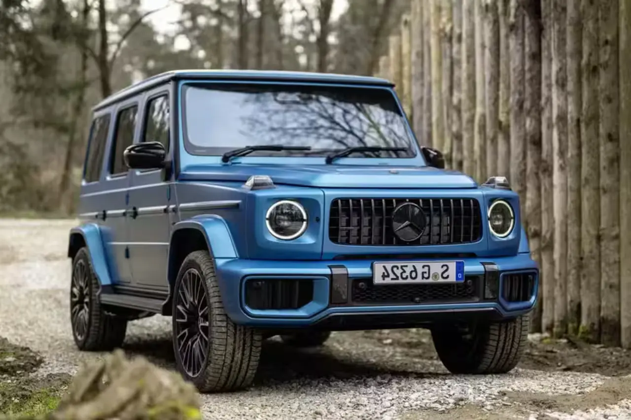 mercedes amg g 63 frente Com motor V8 biturbo, novo Mercedes-AMG G63 chega ao Brasil por quase R$ 2 milhões.