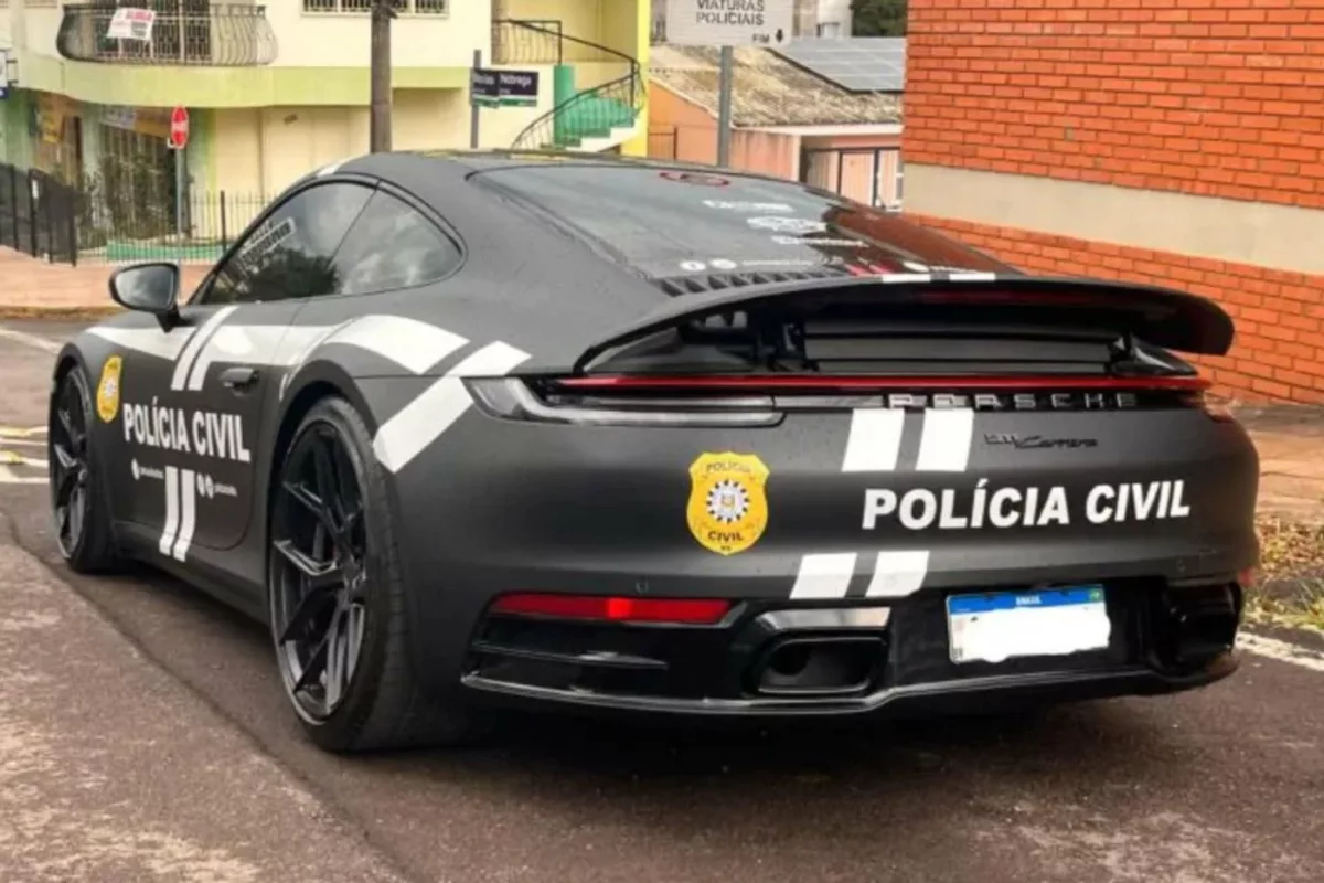 porsche 911 46528459 Porsche 911 de R$ 1 milhão é incorporado à frota da Polícia Civil do RS