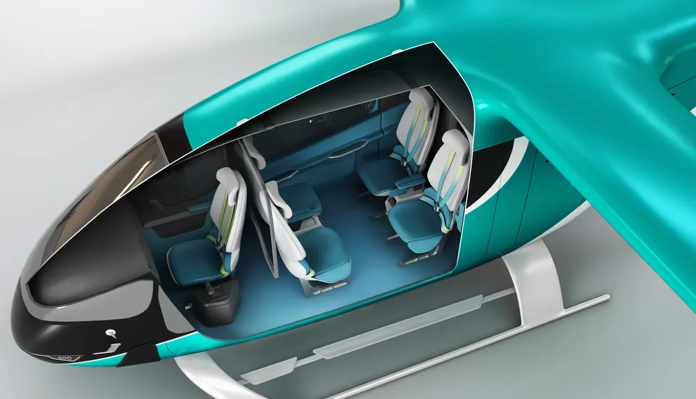 eve evtol 03 Com estreia prevista para 2026, o eVTOL da Eve Air Mobility mira o transporte aéreo urbano com propulsão elétrica.