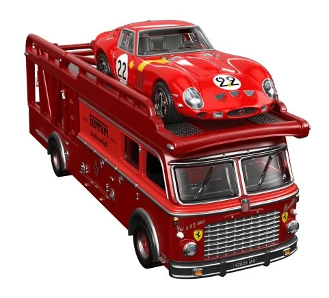hot wheels premium ferrari 250 gto e fiat 642 rn2 bartoletti transporter 2 481x435 1 Ferrari e Hot Wheels retomam parceria histórica com miniaturas icônicas a partir de R$ 16,99