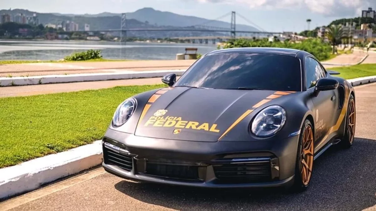 porsche 911 turbo 2 Porsche 911 Turbo de R$ 1,5 milhão vira símbolo do combate ao crime nas mãos da Polícia Federal