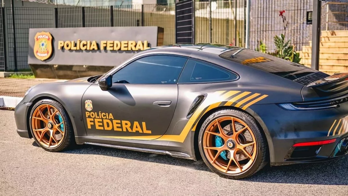 porsche 911 turbo 3 Porsche 911 Turbo de R$ 1,5 milhão vira símbolo do combate ao crime nas mãos da Polícia Federal