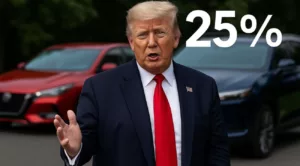Trump mira o setor automotivo com tarifa de 25% sobre carros importados nos EUA