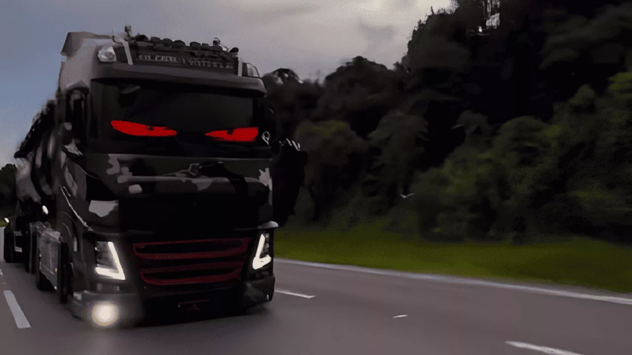 volvo 1 png FH Camuflado 35: Caminhoneiro transforma Volvo em ícone sobre rodas e conquista milhões nas redes sociais