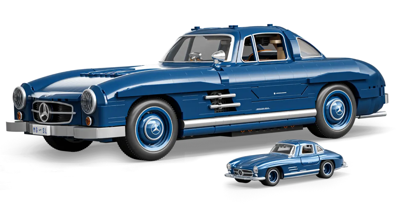 mattel brick 1 1 Mattel Brick Shop™ apresenta primeira coleção em parceria com Hot Wheels™