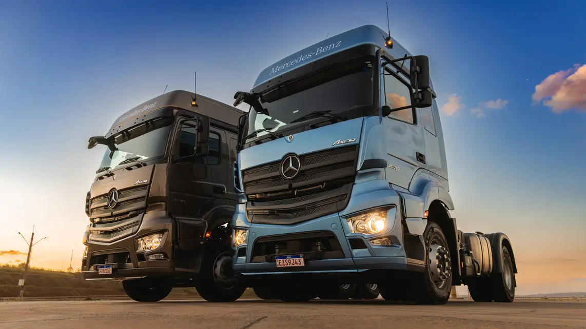 032A2092 Axor 1 Mercedes-Benz Axor 2026 retorna ao Brasil com motor Euro 6 e pacote tecnológico robusto