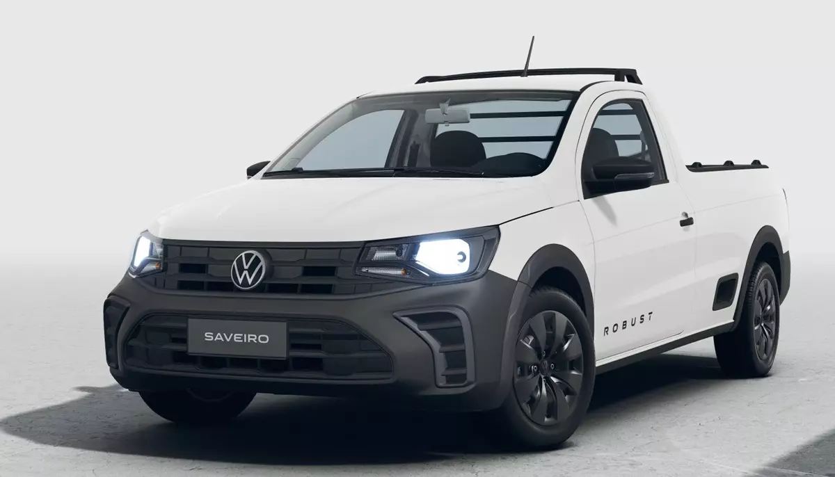 VW Saveiro Robust 2025 3 Volkswagen Saveiro Robust fica até R$ 20 mil mais barata com incentivo e mira no público PJ