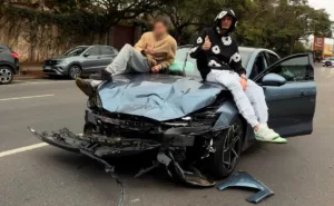 Influencer bate BYD Seal zero quilômetro em Curitiba e debocha nas redes sociais