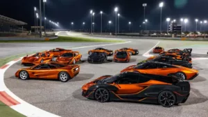 Coleção de carros da McLaren mais rara do mundo vai a leilão com o último F1 já produzido
