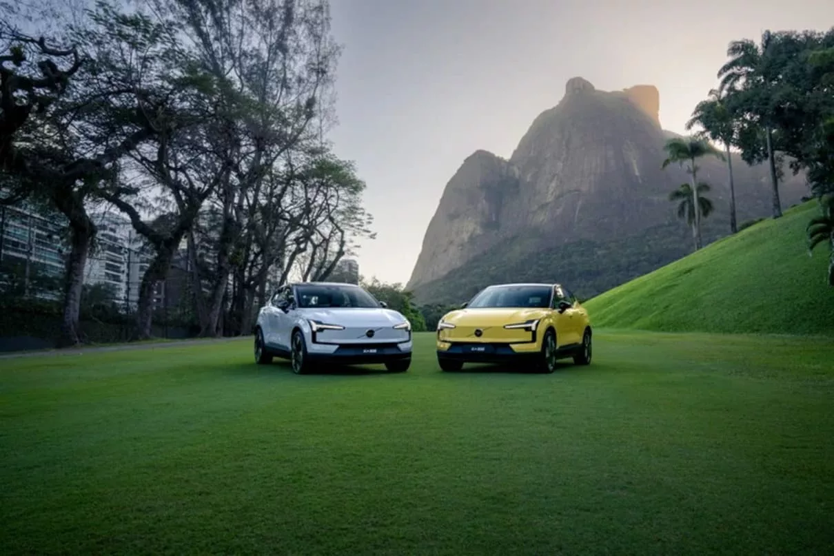 VolvoEX30 Horizontal 2modelos Volvo fecha parceria com Ironman Brasil até 2026 e aposta na segurança como diferencial competitivo