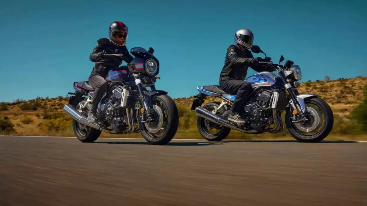 Honda CB 1000 F 2026 cp Honda CB1000F estreia com visual retrô e performance inspirada na Fireblade