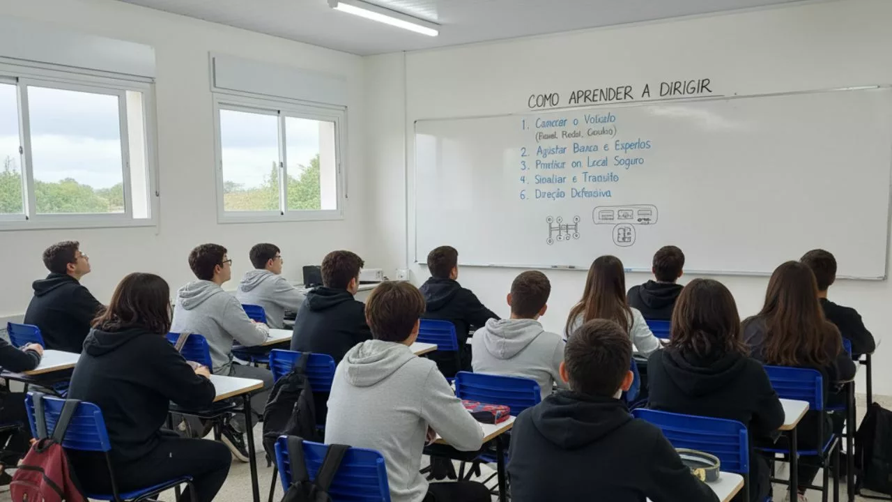 cnh ensino medio CNH no ensino médio: governo propõe curso teórico nas escolas
