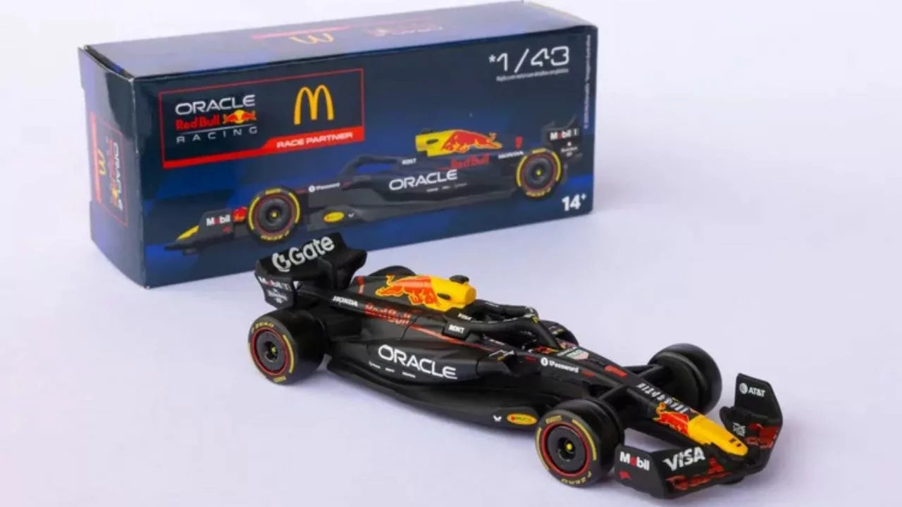 emo 2025 10 31T131711.530 McDonald’s lança miniatura do carro da Red Bull Racing e agita o GP de São Paulo
