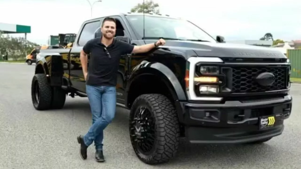 ze neto ford f450 dianteira Ford F-450: a picape gigante escolhida por Zé Neto impressiona com motor V8 e luxo extremo