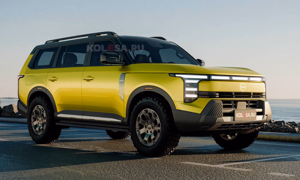 nissanxterraprojecao1 Nissan Xterra 2028: volta do SUV raiz marca nova era de utilitários com chassi sobre longarinas