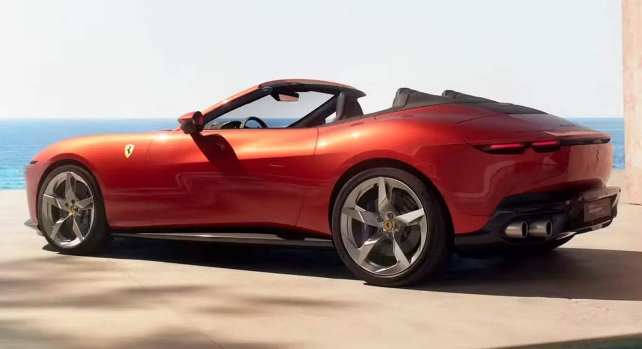 amafil Ferrari Amalfi Spider: o conversível V8 que transforma cada curva em experiência sensorial