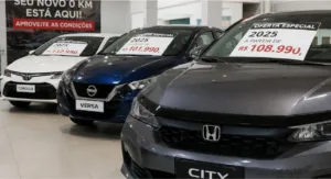 Carros 0 km ficaram mais baratos em abril: Honda, Nissan e Toyota puxaram os descontos