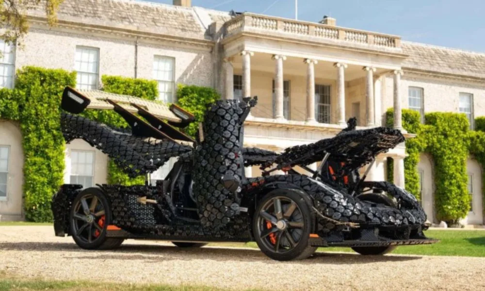 1 lego technic koenigsegg sadair s spear 2 1 66961392 A Lego construiu um Koenigsegg de verdade com 327 mil peças e ele chega a 111 km/h