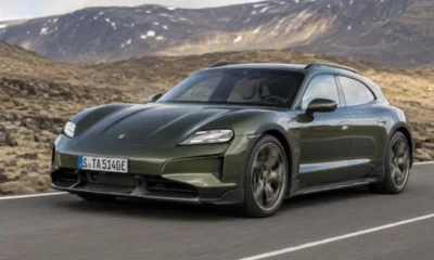 porsche 884 cv, tração integral e recarga em 18 minutos: o novo Porsche Taycan Turbo Cross Turismo redefine o que é "carro de família"