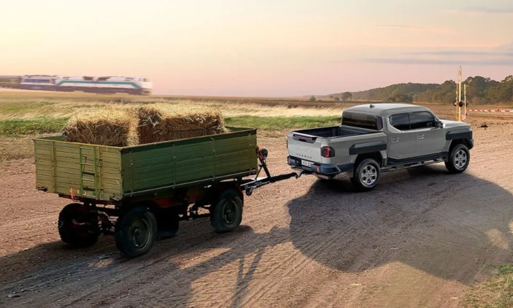 kiatasman6 1024x640 1 Kia Tasman: a primeira picape da marca no Brasil já tem preço, motor e data de chegada.