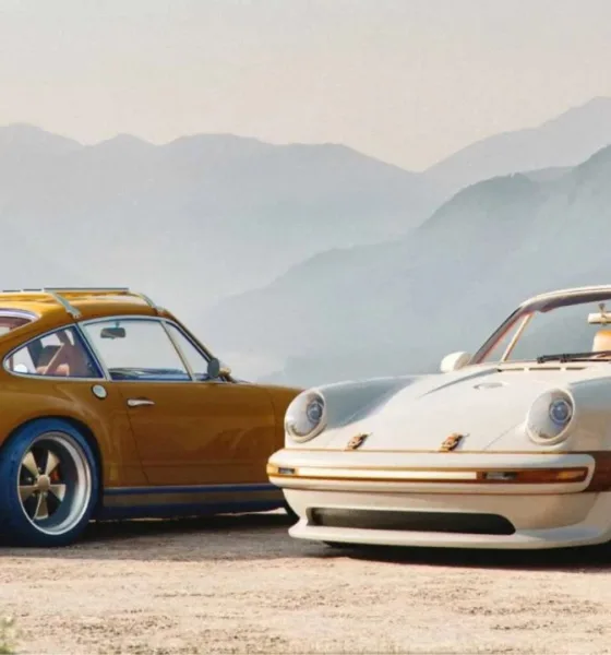 porsche loui Louis Vuitton e Singer criam dois Porsche 911 que parecem saídos de um cofre de colecionador